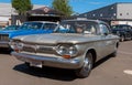 Classic american Chevrolet Corvair 1st gen, 1960Ã¢â¬â1964 Royalty Free Stock Photo